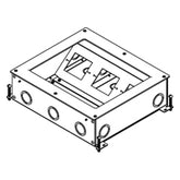 Legrand - Wiremold RFB9-OG RFB9 Series A/V Four-Compartment Nine-Gang On-Grade Floor Box